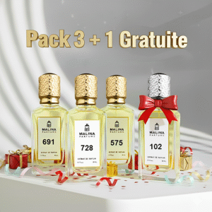 Pack de 3 + 1 Parfums